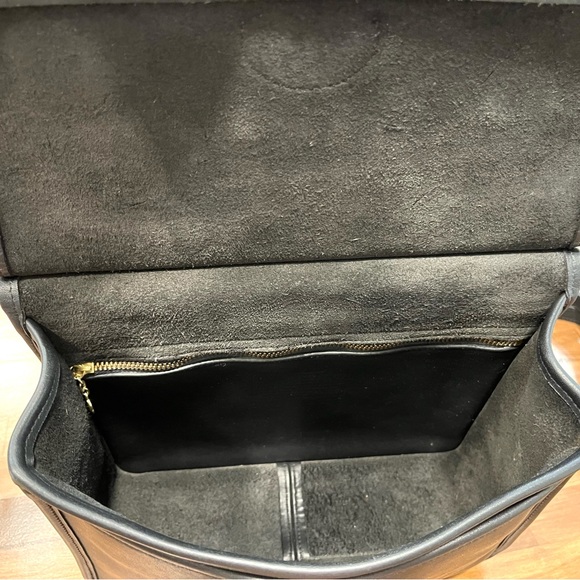 Vintage COACH Willis Bag, Black No. 9927 - Picture 13 of 16